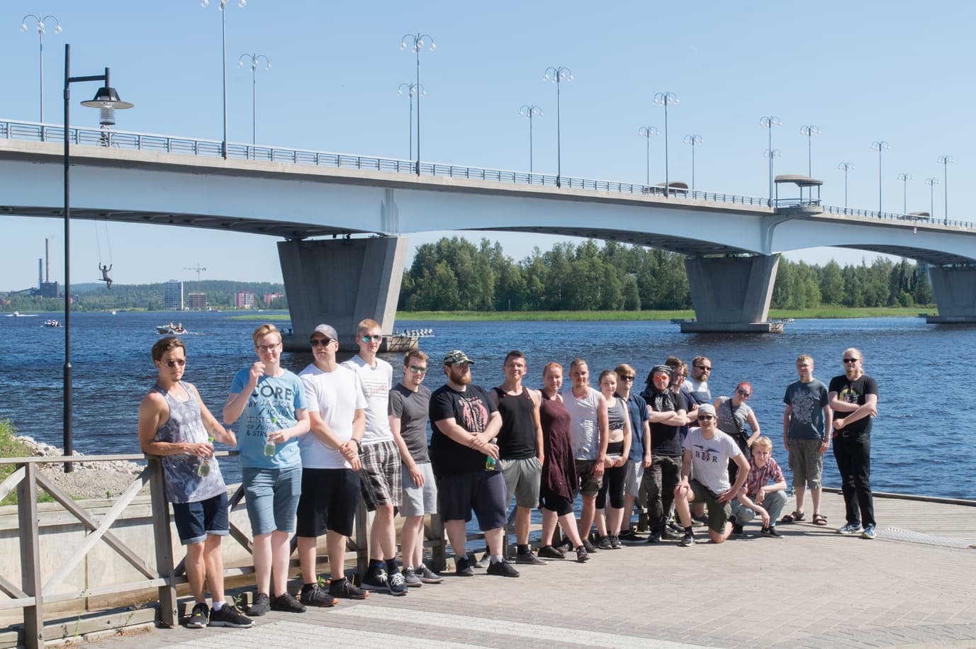 Participants Enjoying